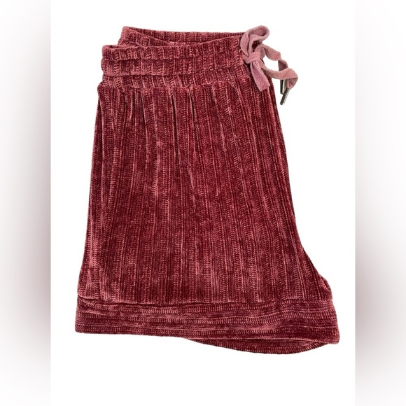 ENTRO Knit Shorts Women’s Size L Chenille Sleep Pajama Comfy Loungewear Casual - Picture 4 of 6